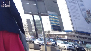 Pończoszki na ulicy
